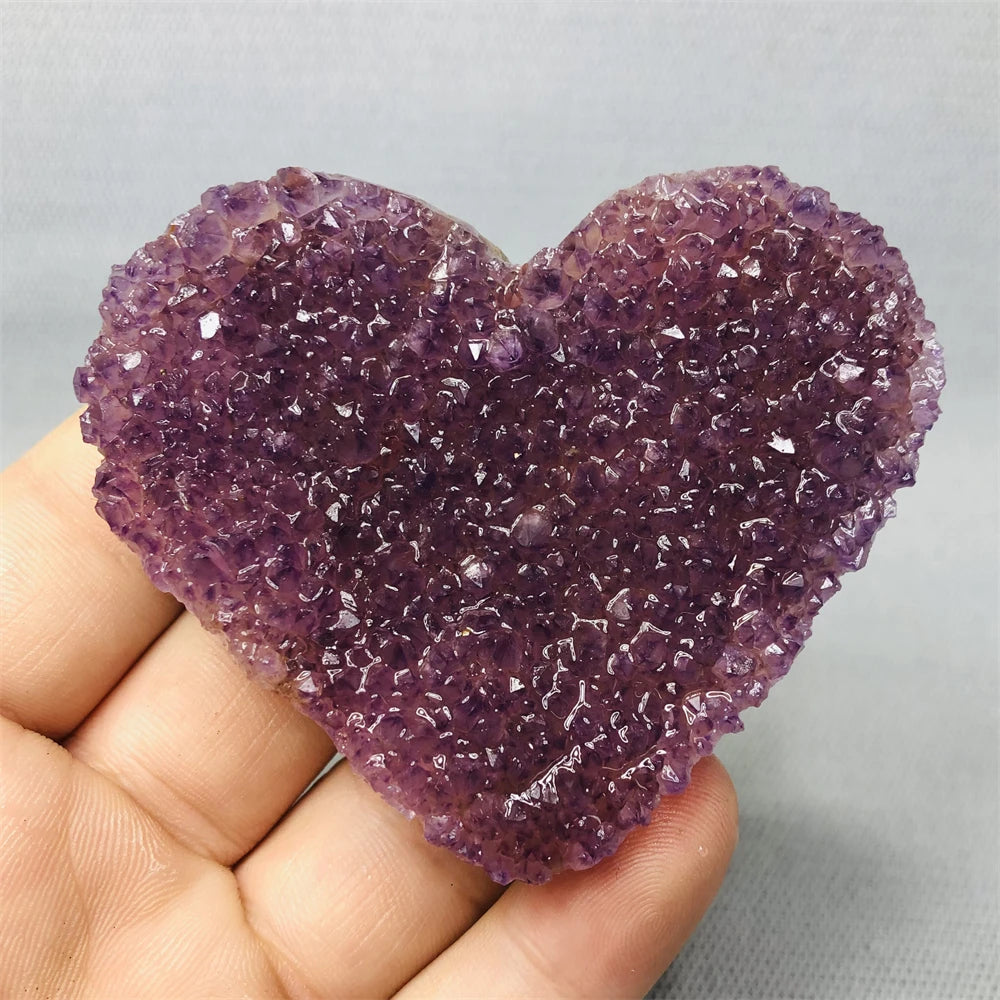 Red Amethyst Heart-ToShay.org