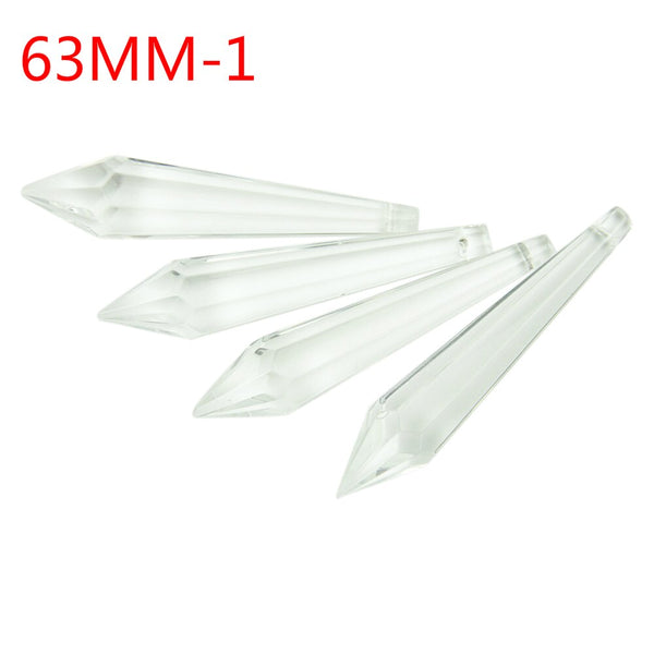 Clear Icicle Crystal Prisms-ToShay.org