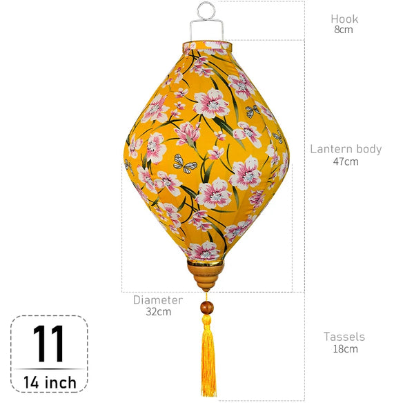 Flower Print Lantern-ToShay.org