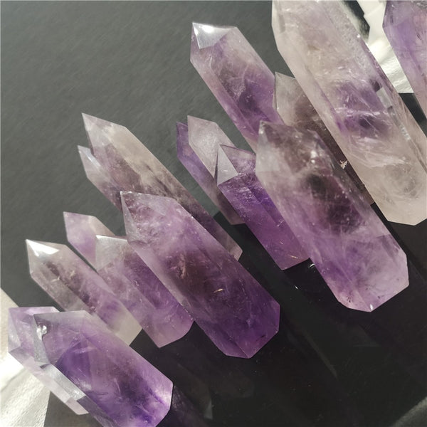 Purple Amethyst Crystal Wand-ToShay.org