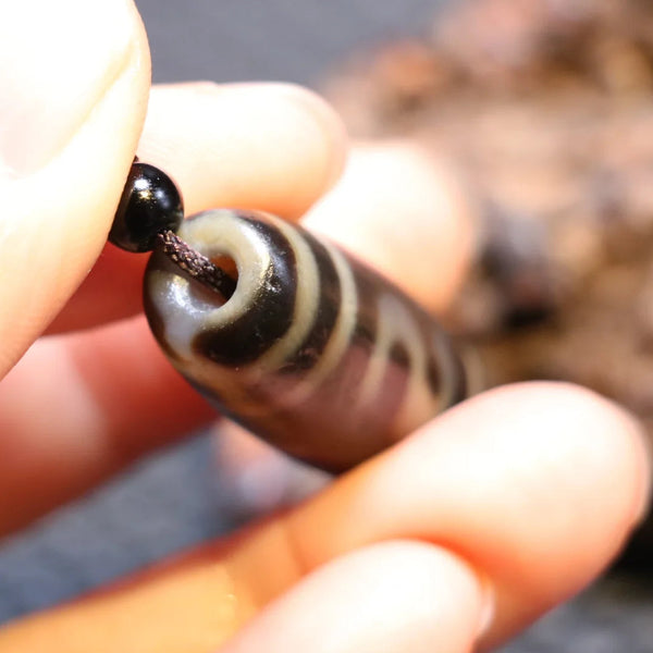 Tibetan Agate Eyes Dzi-ToShay.org