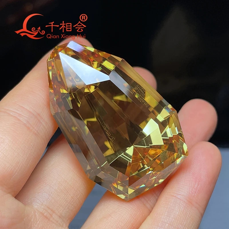 Yellow Cubic Zirconia Diamond-ToShay.org