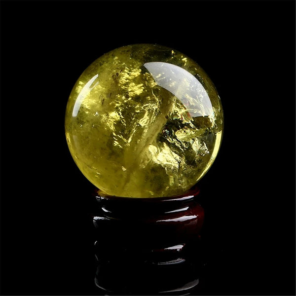 Yellow Citrine Crystal Ball-ToShay.org