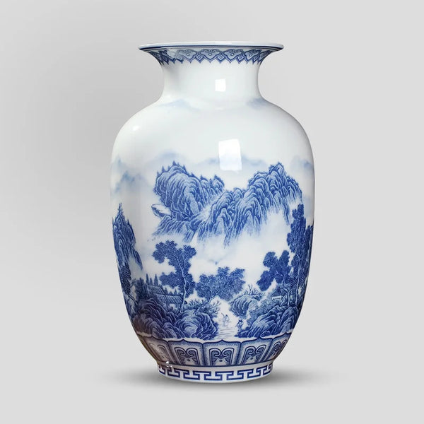 Jingdezhen Glazed Porcelain Vase-ToShay.org