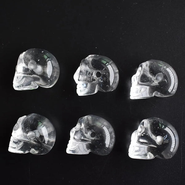 Clear Crystal Skull Beads-ToShay.org