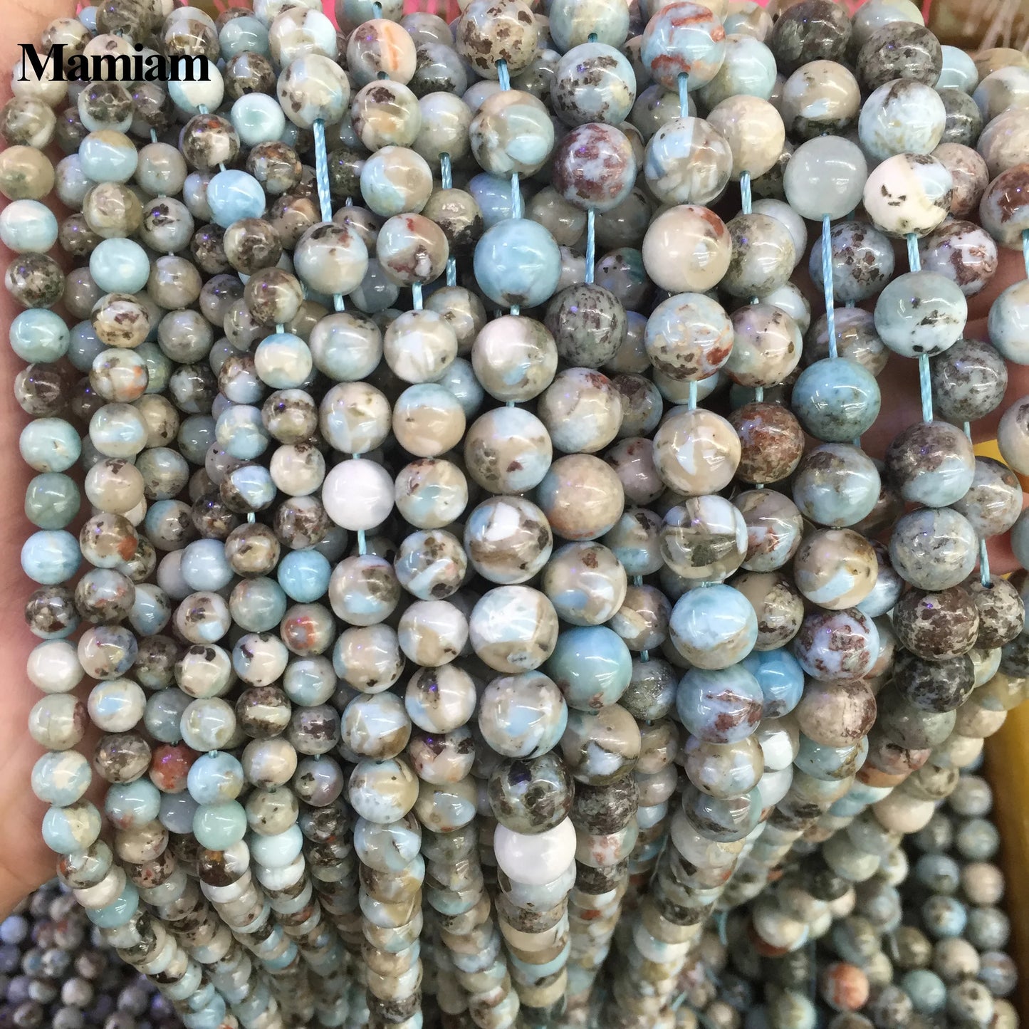 Blue Larimar Beads-ToShay.org