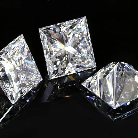 Clear Faceted Diamonds-ToShay.org