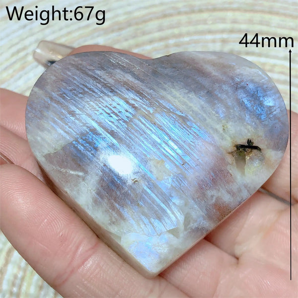Blue Rainbow Moonstone Hearts-ToShay.org