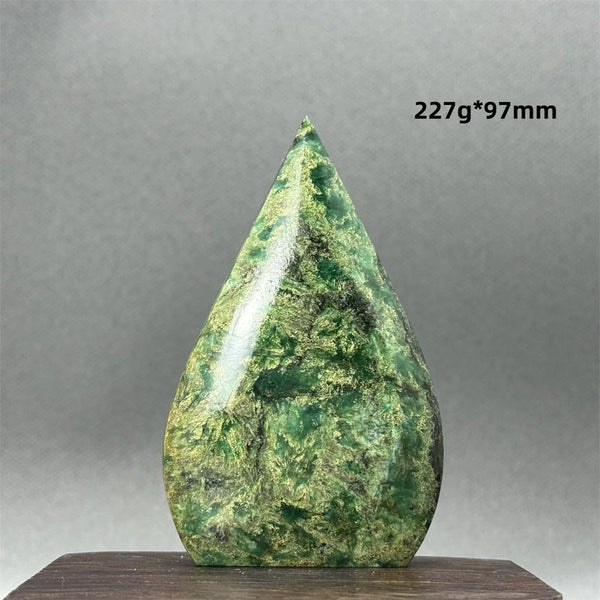 Green Emerald Jasper Torch-ToShay.org