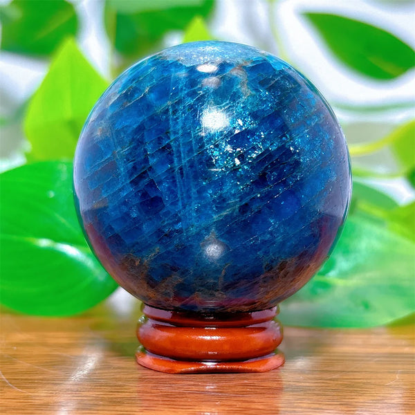 Blue Apatite Ball-ToShay.org