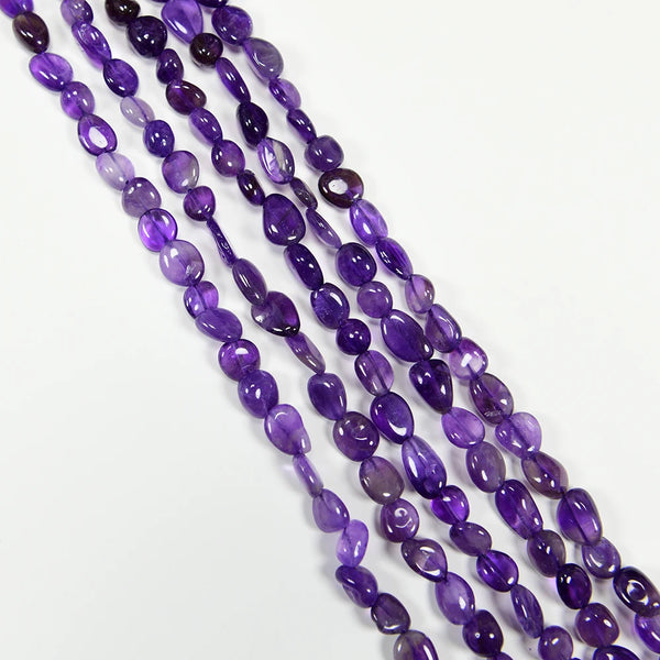 Purple Amethyst Nugget Beads-ToShay.org
