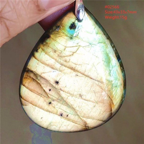 Rainbow Labradorite Pendant-ToShay.org