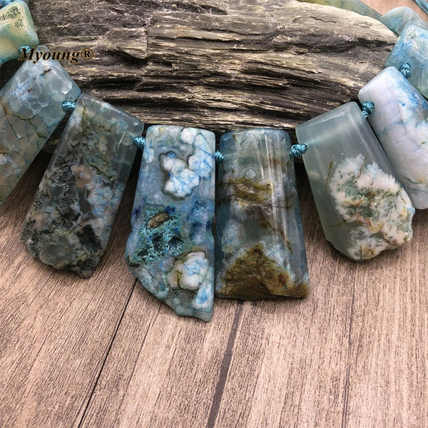 Black Sakura Cherry Agate Beads-ToShay.org