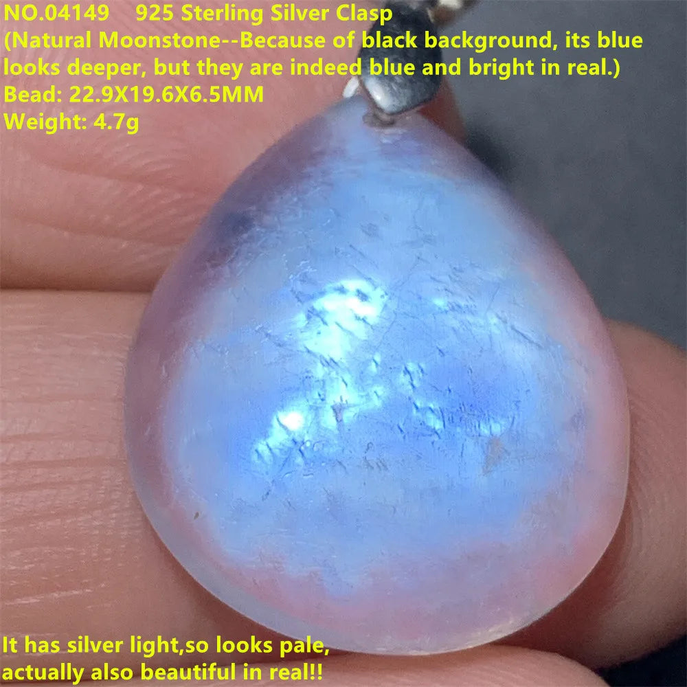 Blue Light Moonstone Pendants-ToShay.org