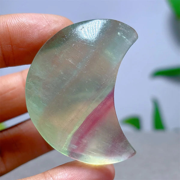Mixed Fluorite Moon-ToShay.org
