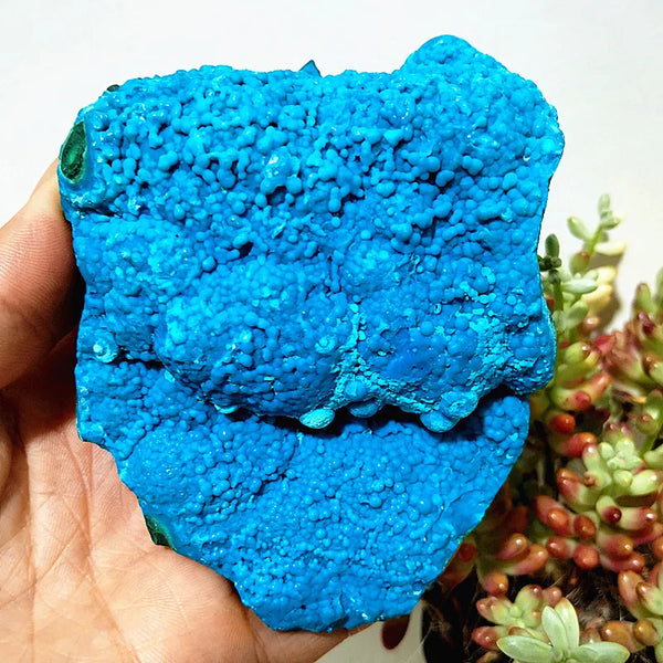 Blue Chrysocolla Crystal-ToShay.org