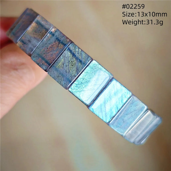 Blue Labradorite Bracelet-ToShay.org