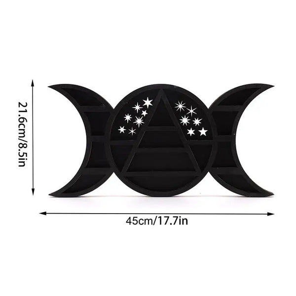 Moon Crystal Display Shelf-ToShay.org