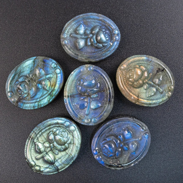 Blue Flash Labradorite Pendant-ToShay.org