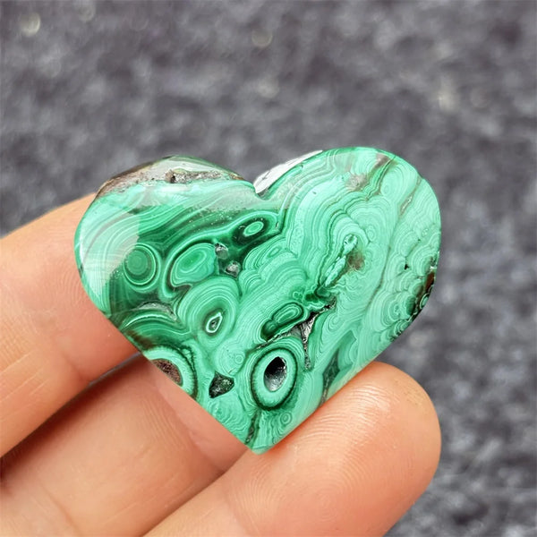Green Malachite Heart-ToShay.org