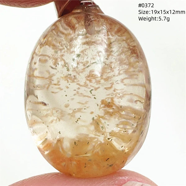 Red Orange Phantom Quartz-ToShay.org