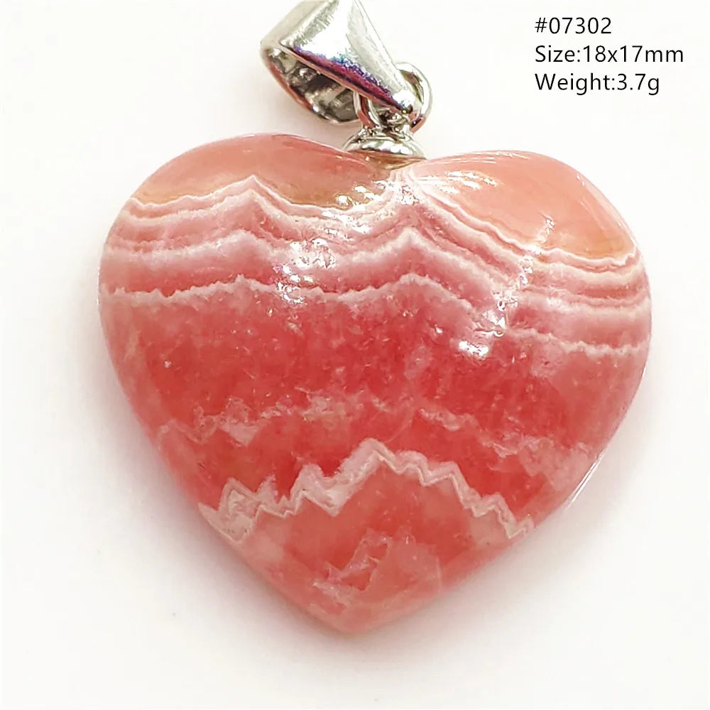 Red Rhodochrosite Pendant-ToShay.org