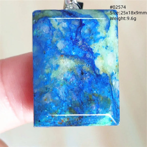 Blue Azurite Pendant-ToShay.org