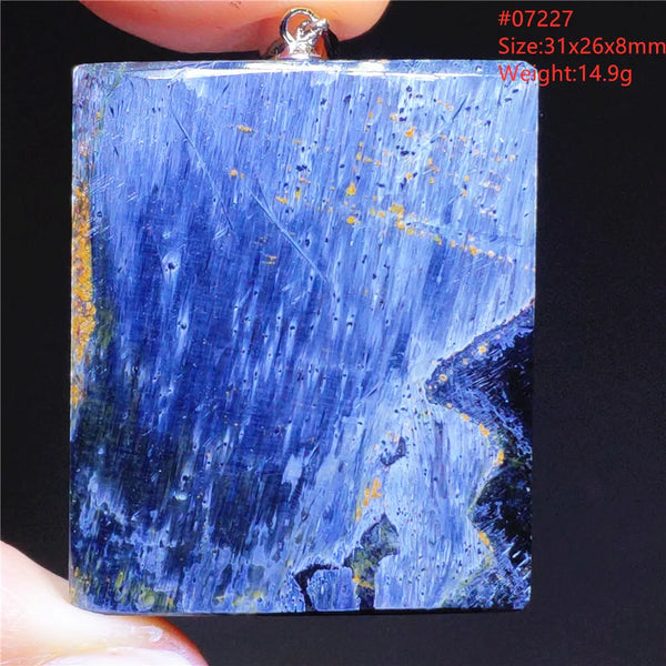 Blue Pietersite Pendant-ToShay.org