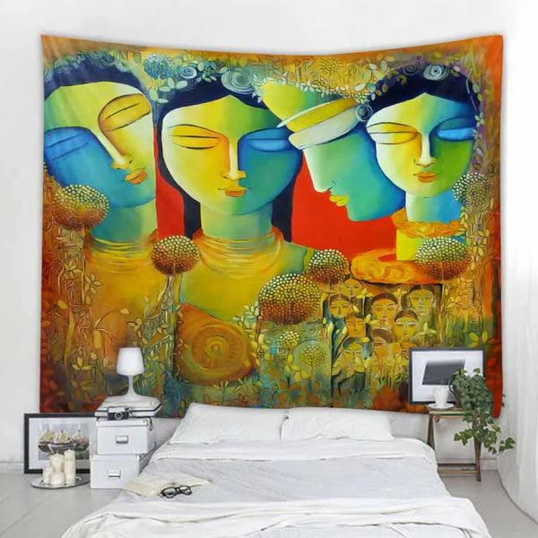 Buddha Art Tapestry-ToShay.org