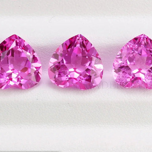 Pink Sapphire Heart-ToShay.org