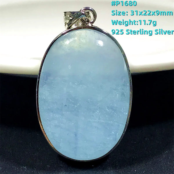 Blue Aquamarine Pendent-ToShay.org