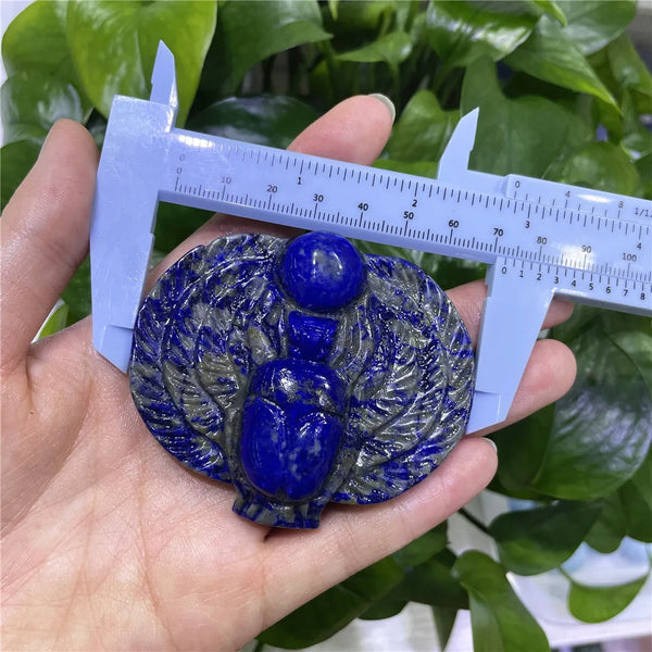 Blue Lapis Lazuli Scarab-ToShay.org