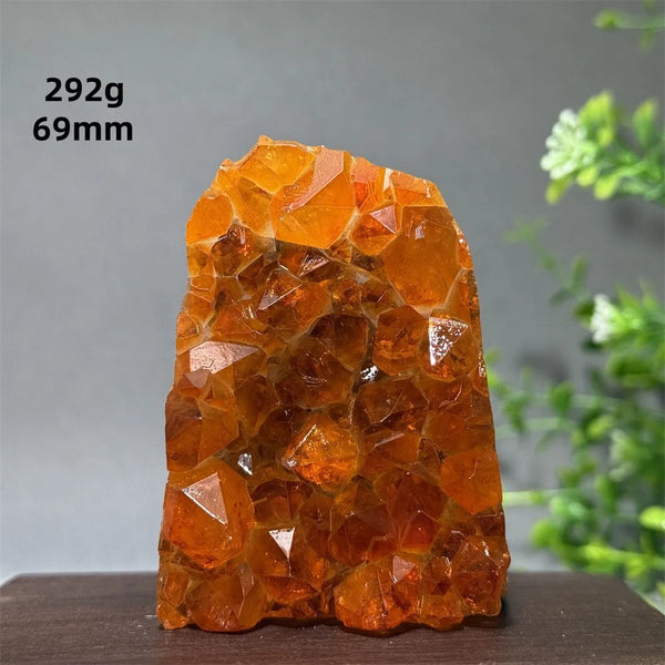 Orange Citrine Cave Cluster-ToShay.org