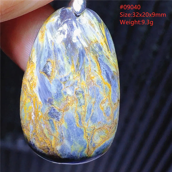 Blue Pietersite Pendant-ToShay.org