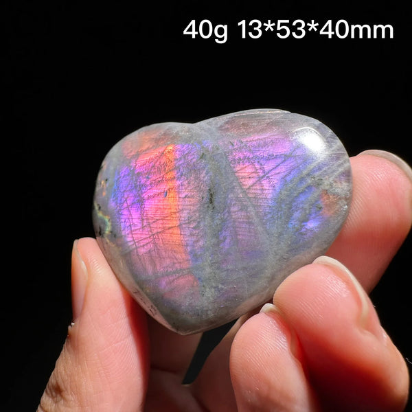 Rainbow Labradorite Heart-ToShay.org