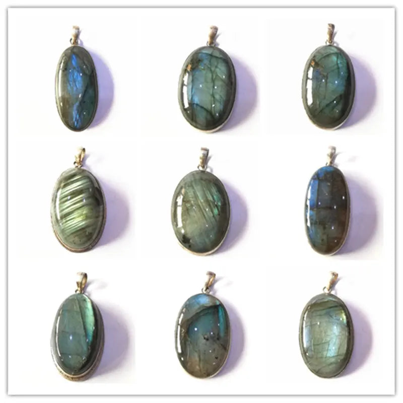 Blue Labradorite Pendants-ToShay.org
