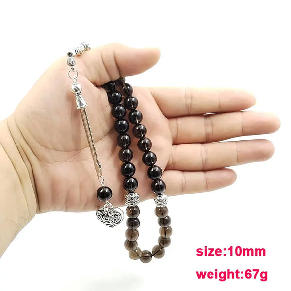 Smoky Quartz Prayer Beads-ToShay.org