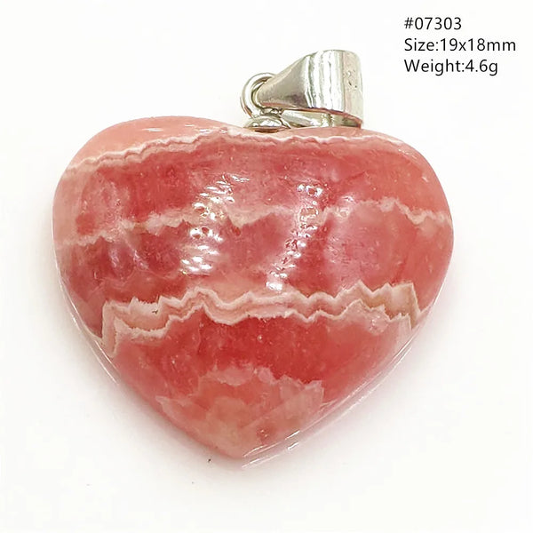 Red Rhodochrosite Pendant-ToShay.org