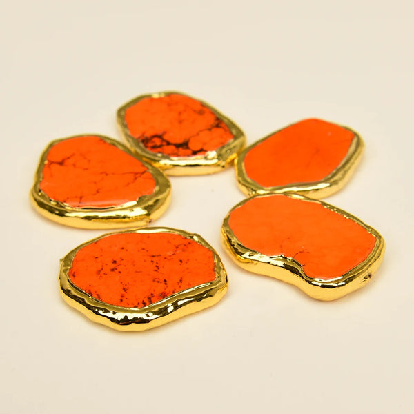 Orange Turquoise Beads-ToShay.org