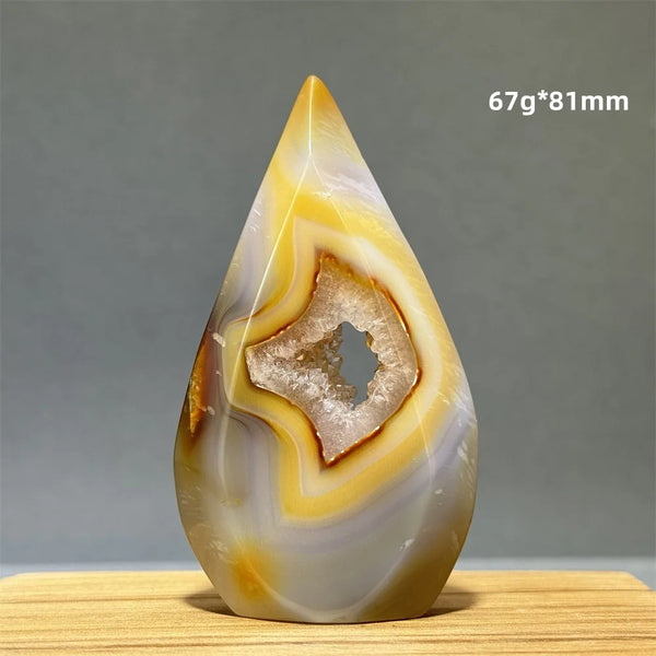 Yellow Agate Flame-ToShay.org