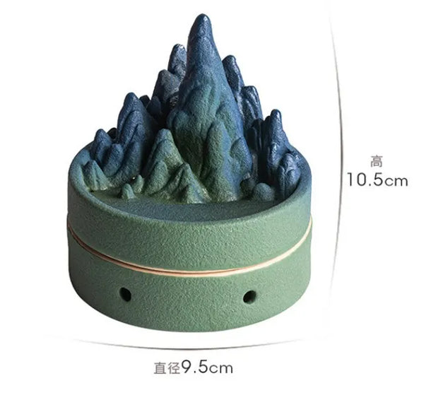 Mountains Ceramic Incense Burner-ToShay.org