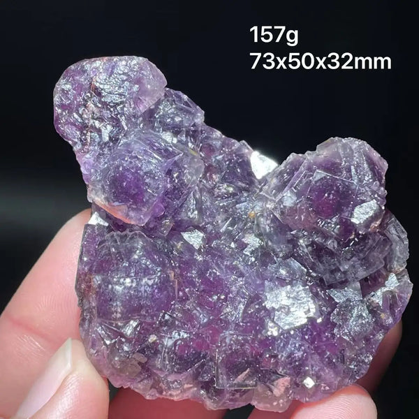 Purple Fluorite Crystal-ToShay.org