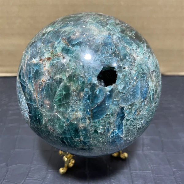 Blue Apatite Ball-ToShay.org