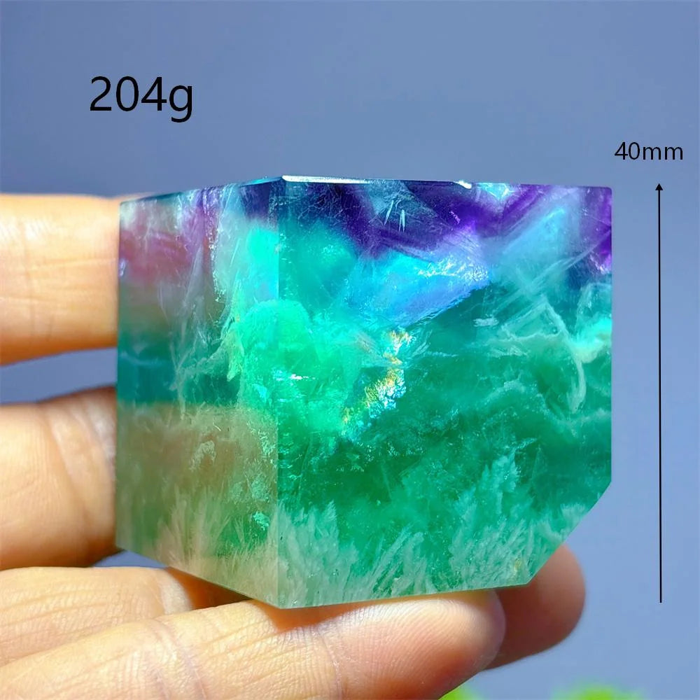 Rainbow Fluorite Diamonds-ToShay.org
