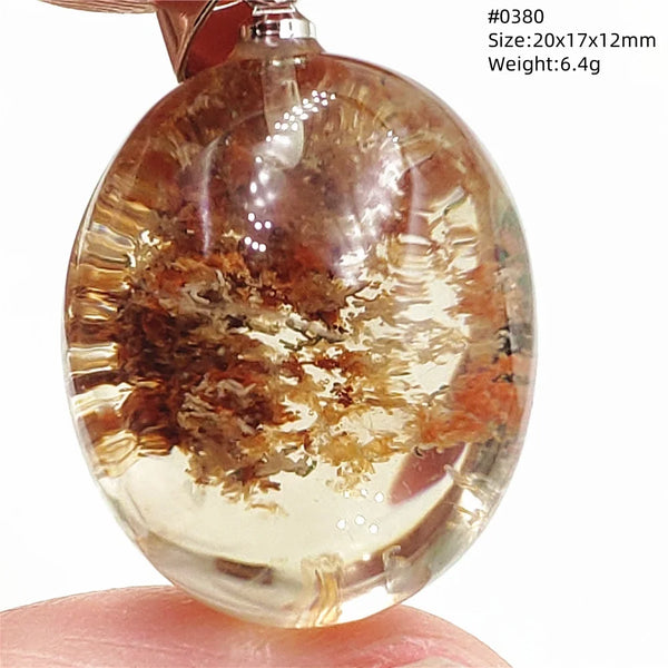 Green Phantom Quartz Pendant-ToShay.org