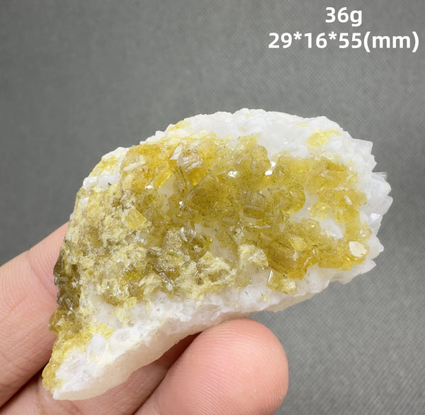 Yellow Barite Mineral Quartz-ToShay.org