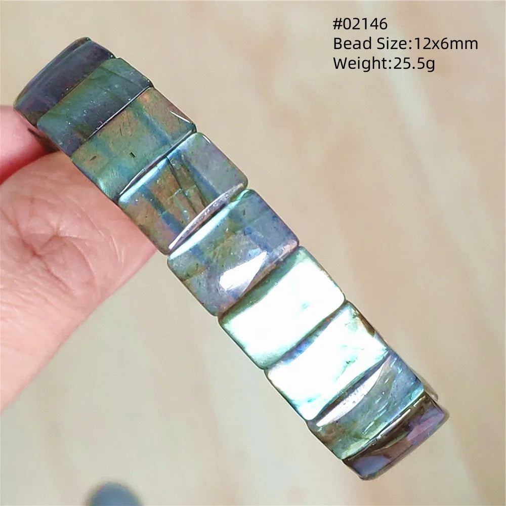 Blue Labradorite Bracelet-ToShay.org
