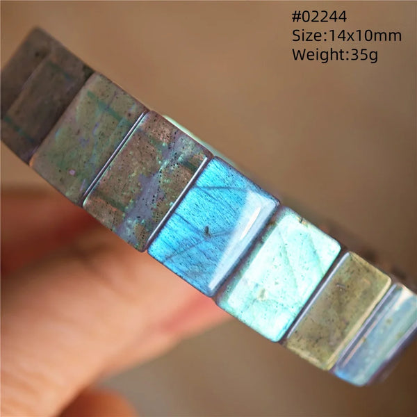 Blue Labradorite Bracelet-ToShay.org