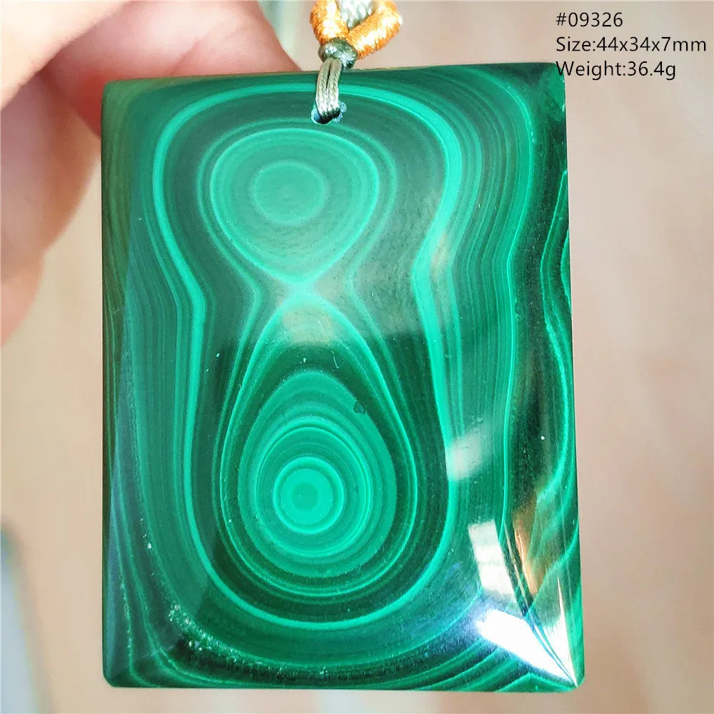 Green Malachite Pendant-ToShay.org