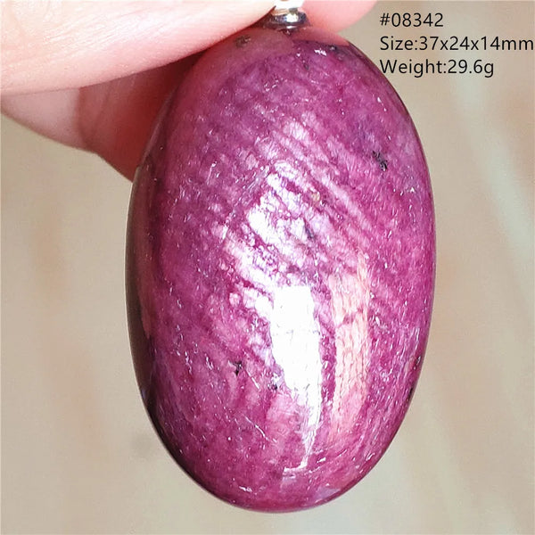 Red Ruby Zoisite Pendant-ToShay.org